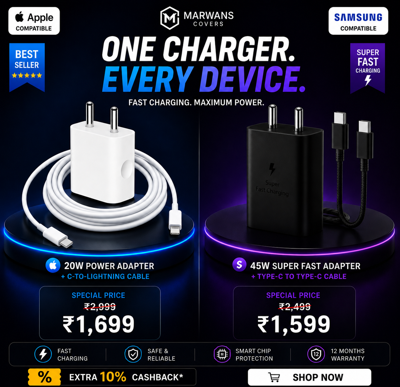 Marvans Telecom Vadodara Facebook ad
