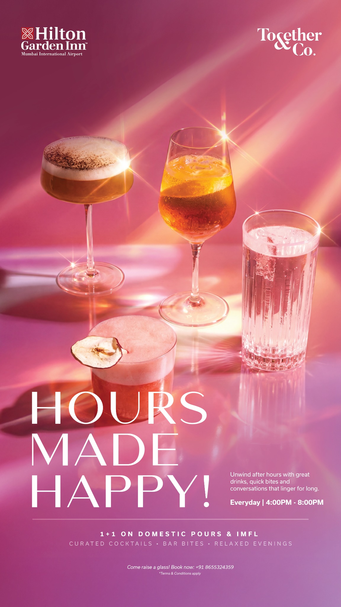 Hilton Garden Inn Mumbai International Airport Facebook ad from Jun 2, 2026