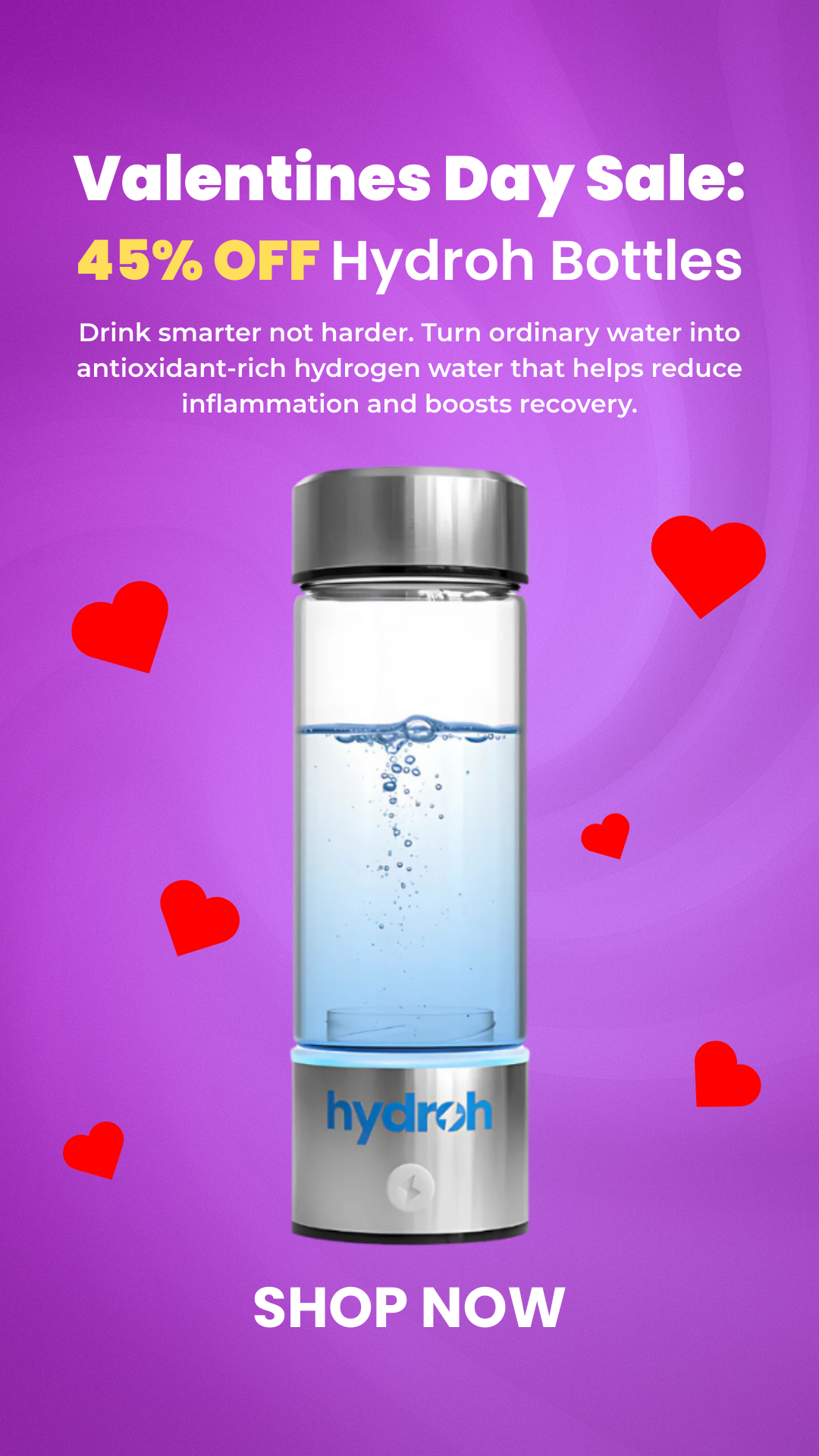 Hydroh Facebook ad