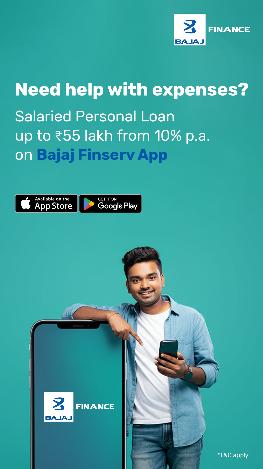 Bajaj Finserv Facebook ad