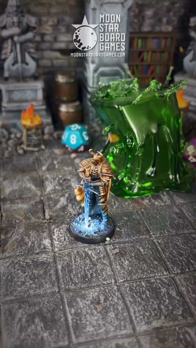 Moon Star Tabletop Games Facebook ad: The Moon Star Transparent Series is here!
