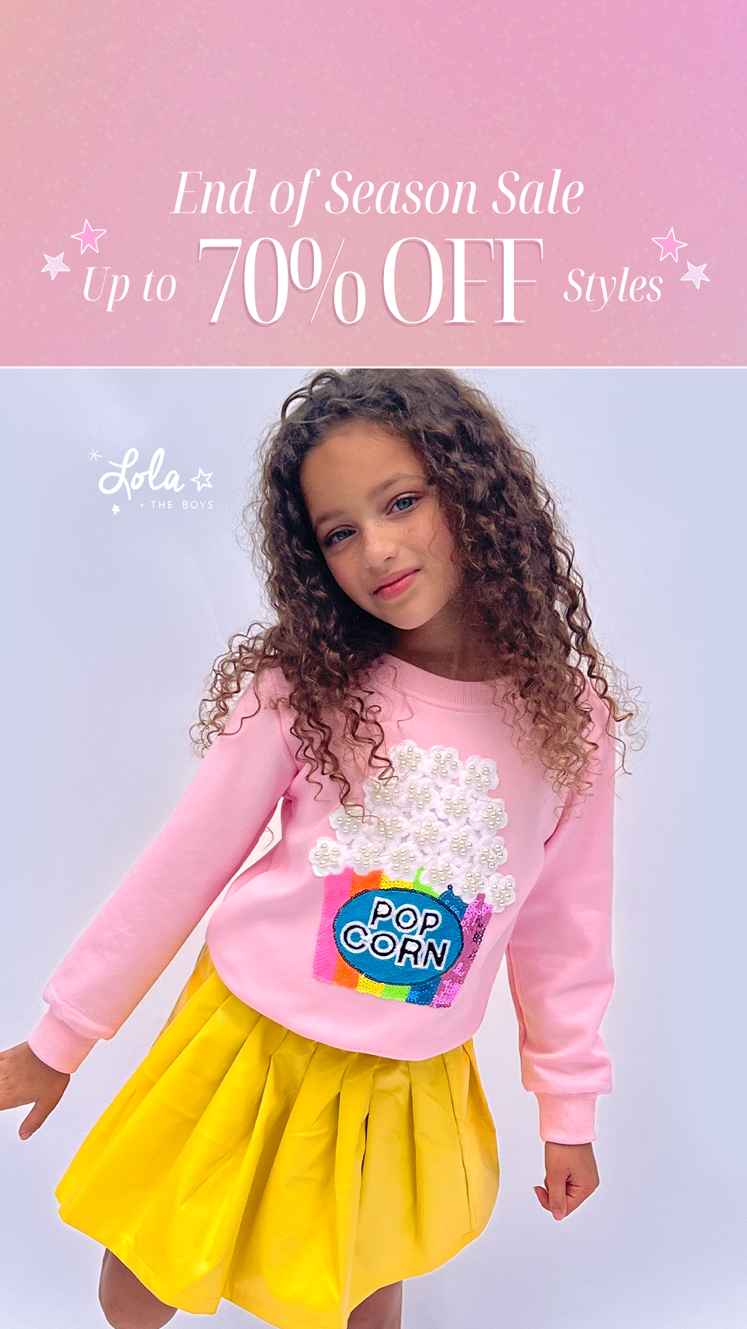 Lola + The Boys Facebook ad
