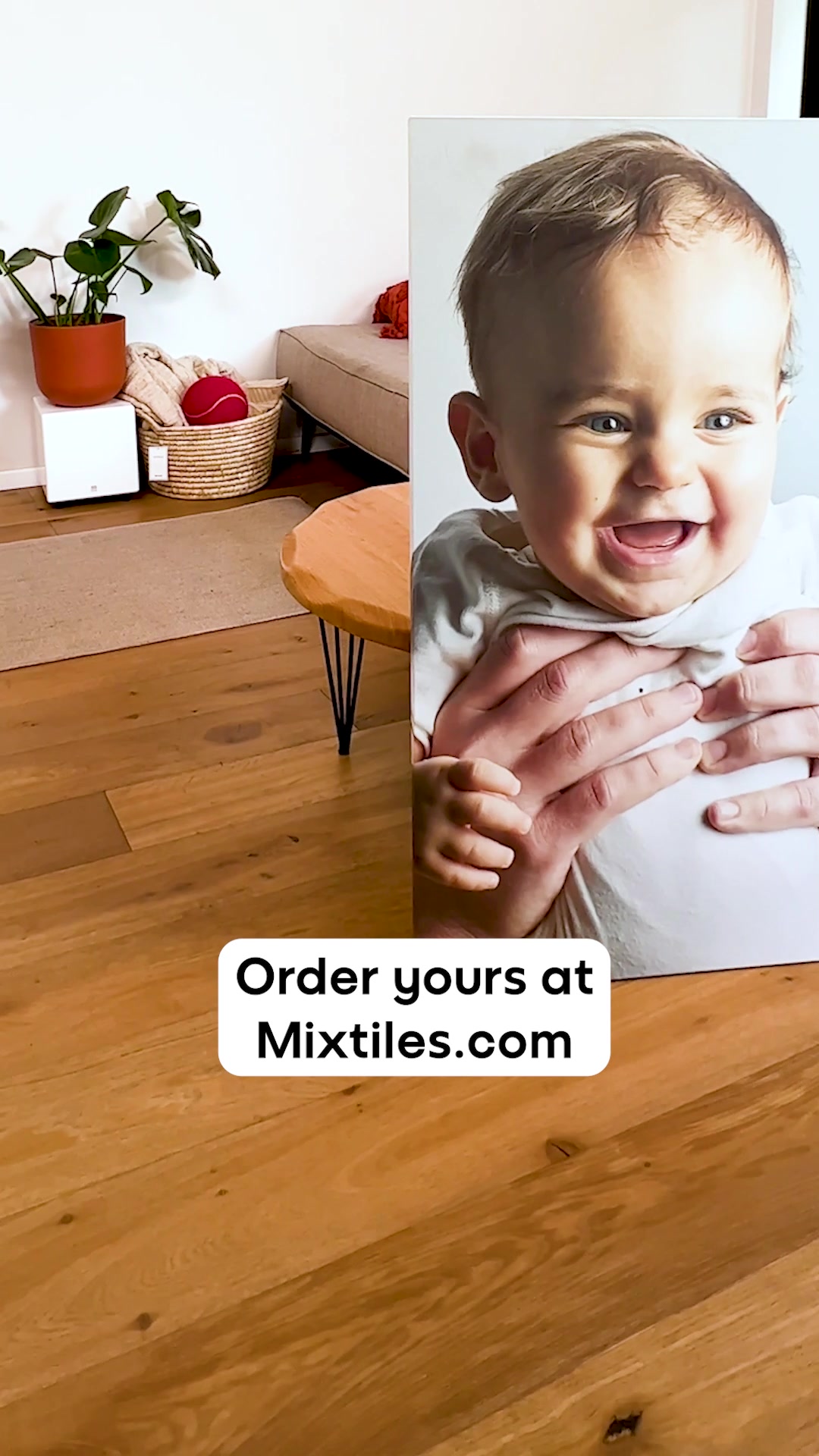 Mixtiles Facebook ad: Order Now for FREE Shipping