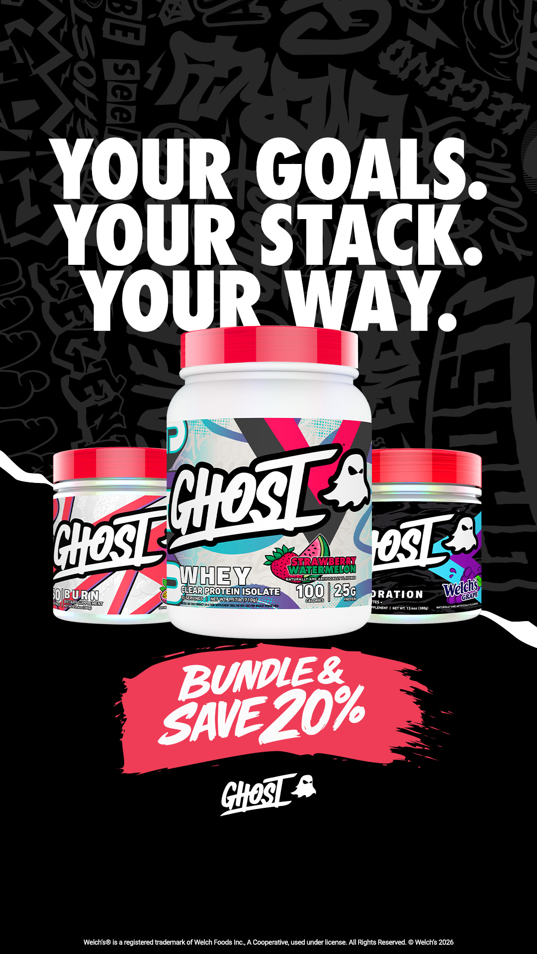 GHOST Facebook ad