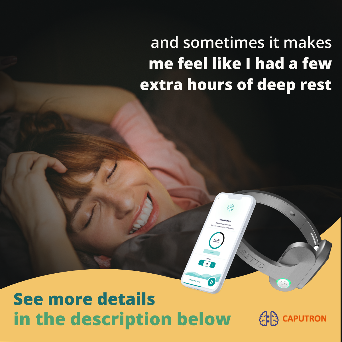 Caputron Facebook ad