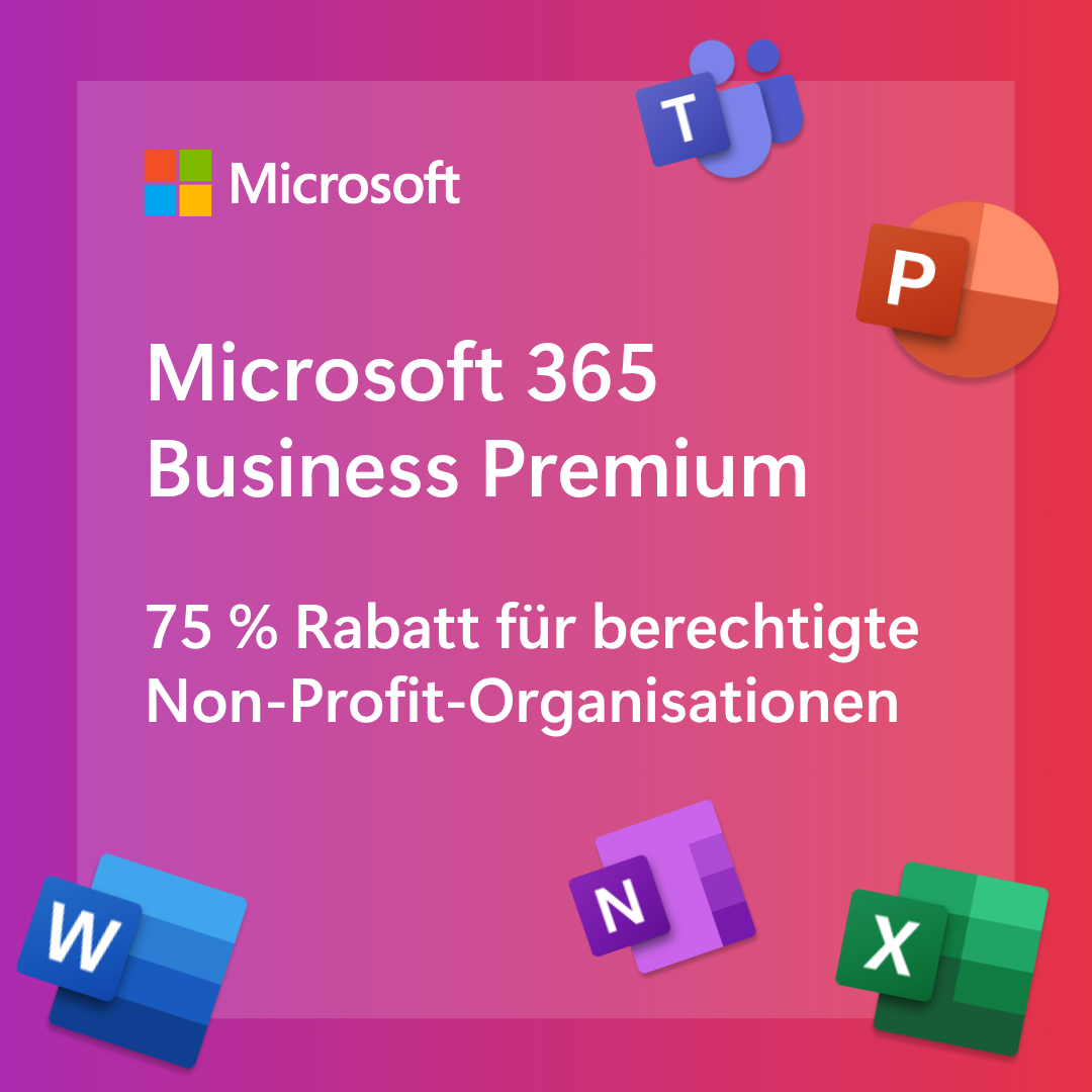 Microsoft for Nonprofits Facebook ad from Apr 1, 2026
