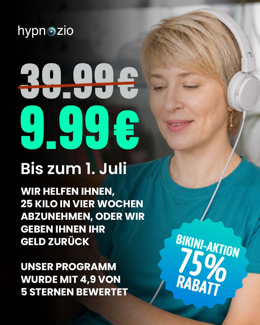 Hypnozio: power of hypnotherapy Facebook ad