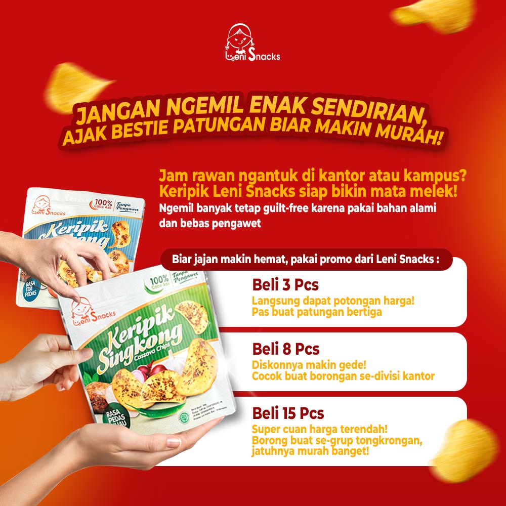 Leni Snacks Facebook ad