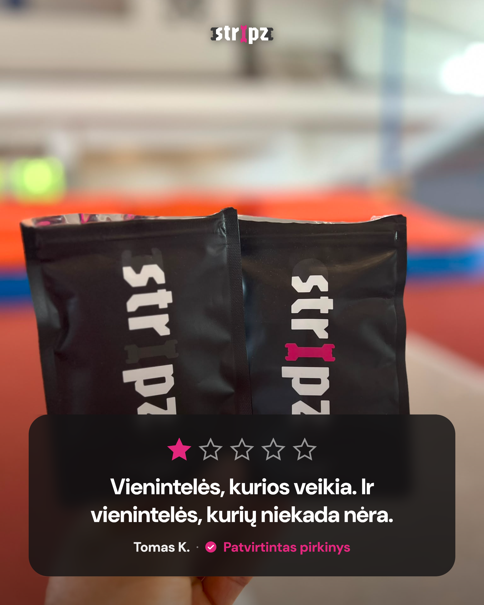 Stripz Facebook ad