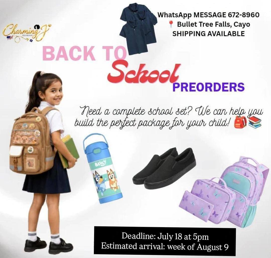 Charming J Facebook ad: FINAL BACK TO SCHOOL DEADLINE PREORDER with Charming…