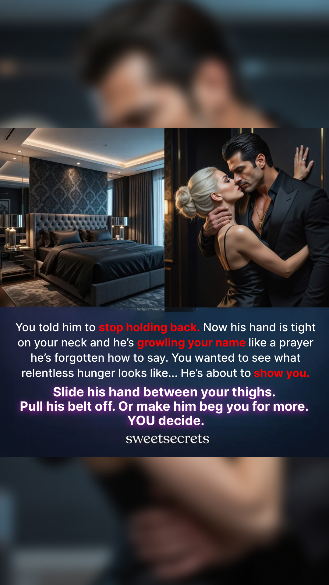 Sweetsecrets Facebook ad