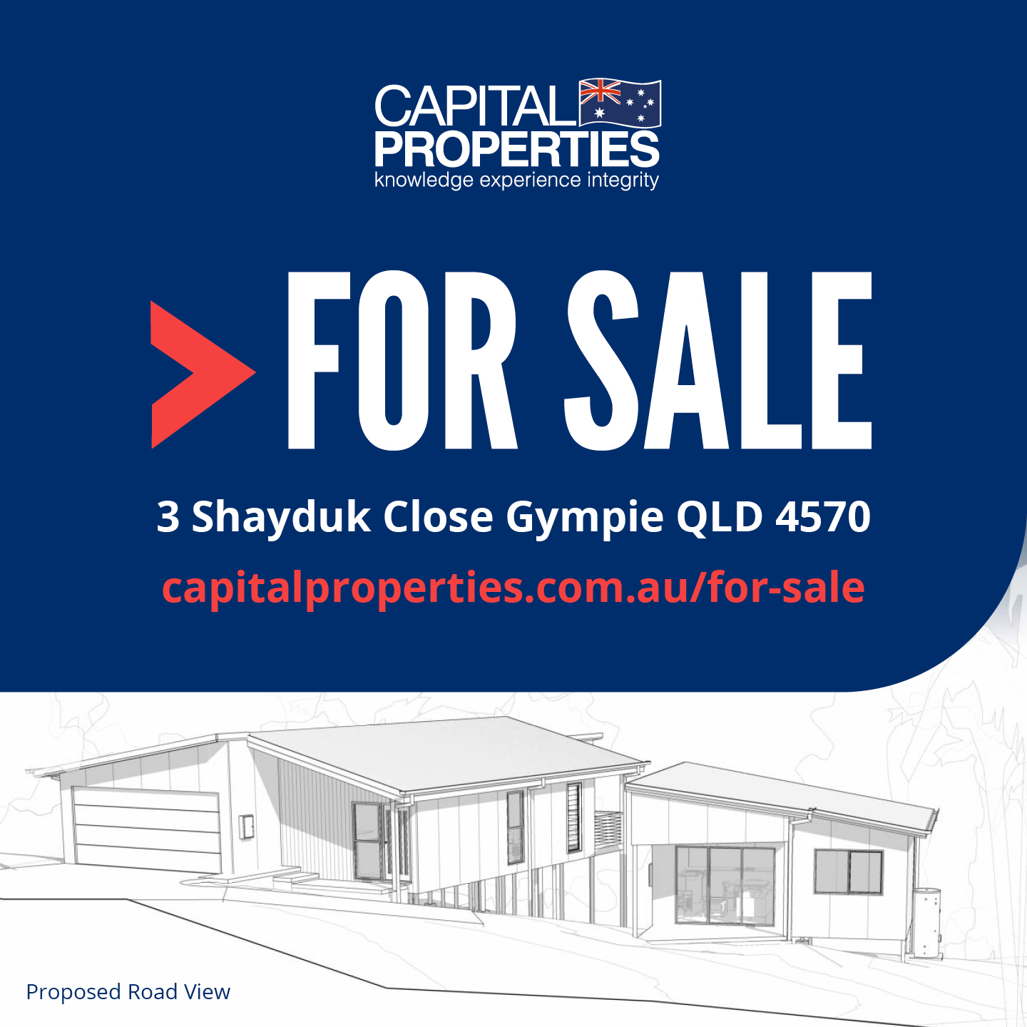 Capital Properties Facebook ad: DUAL OCCUPANT OPPORTUNITY | GYMPIE, QLD