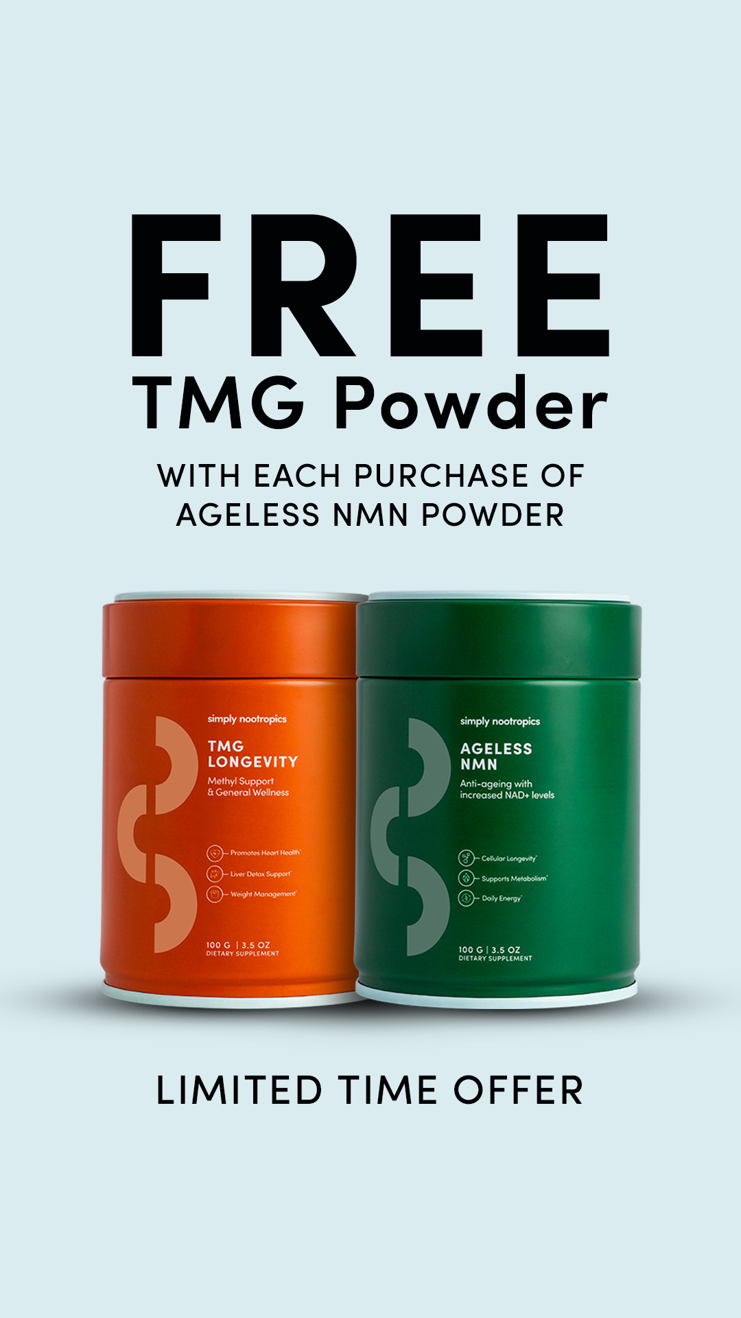 Simply Nootropics Facebook ad