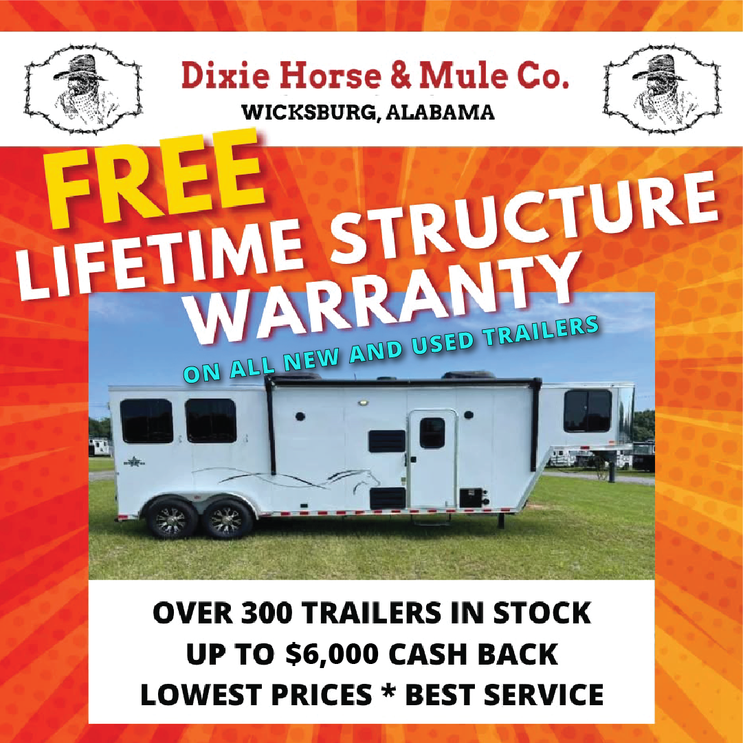 Dixie Horse & Mule Co. - Horse Trailer & Tractor Sales Facebook ad