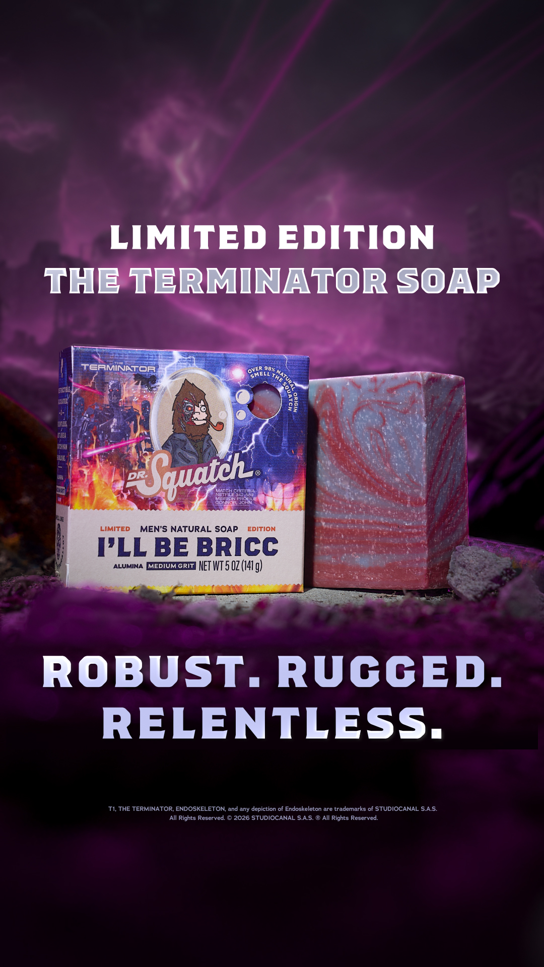 Dr. Squatch Facebook ad