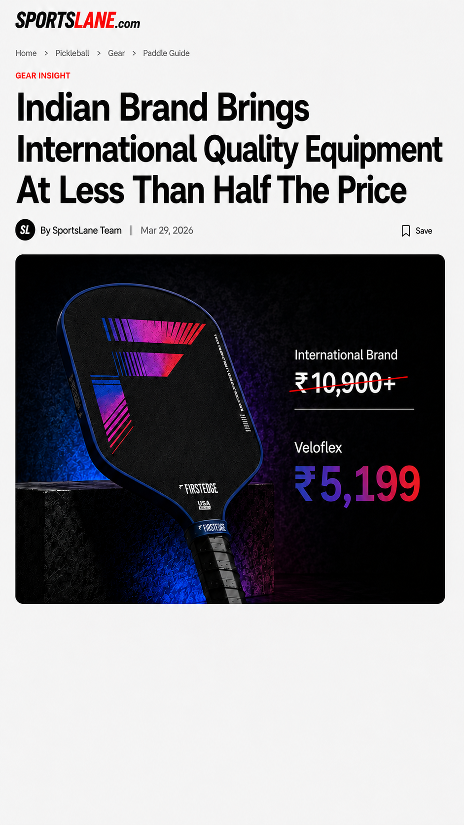 FirstEdge Sports Facebook ad: Stop Playing. Start Winning. | 31% OFF