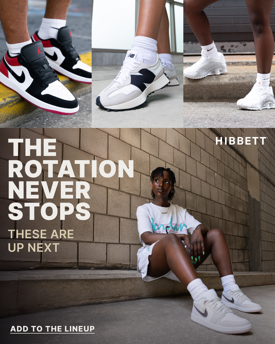 Hibbett Facebook ad