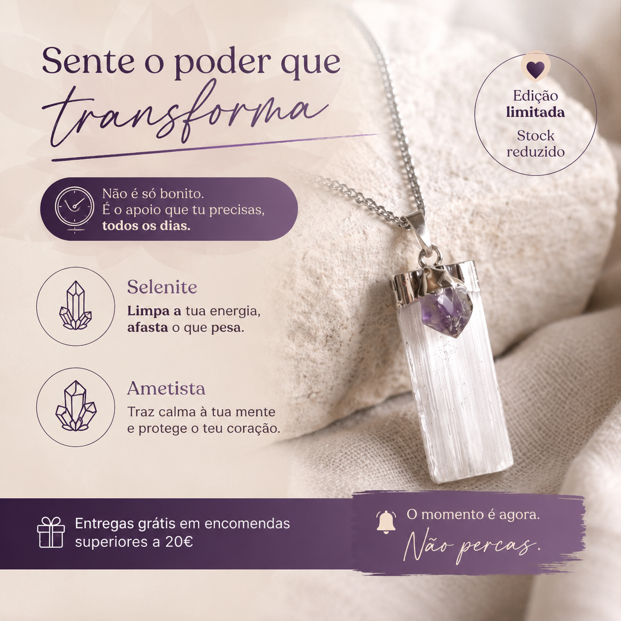 Purple Ametista - Loja de Cristais Facebook ad