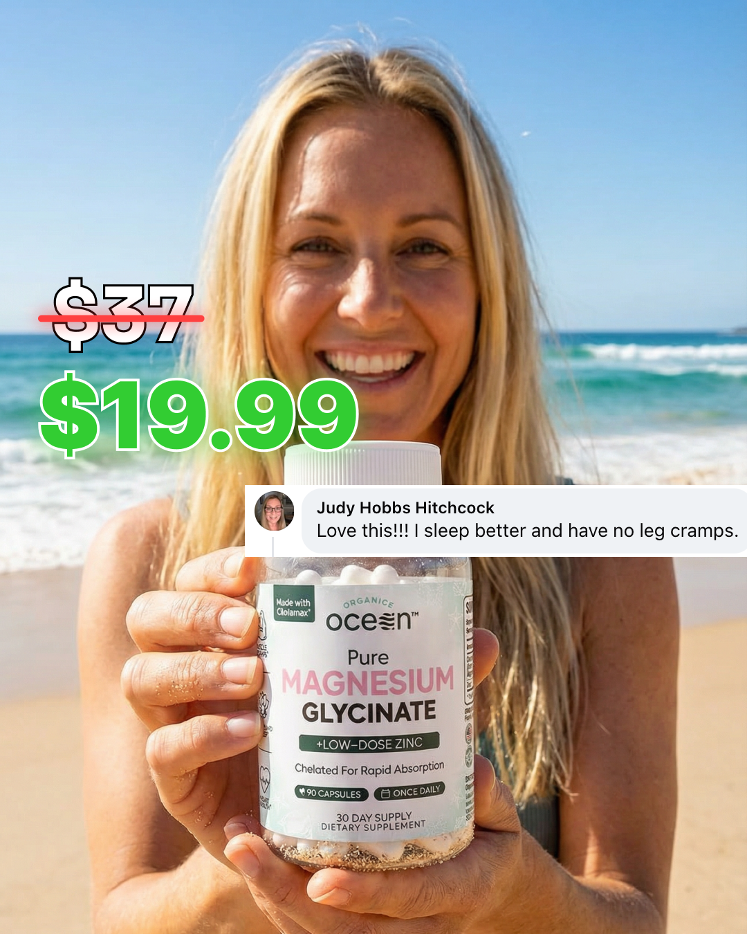 Organics Ocean Facebook ad