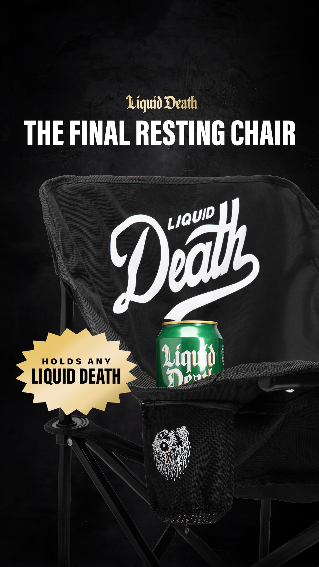 Liquid Death Facebook ad