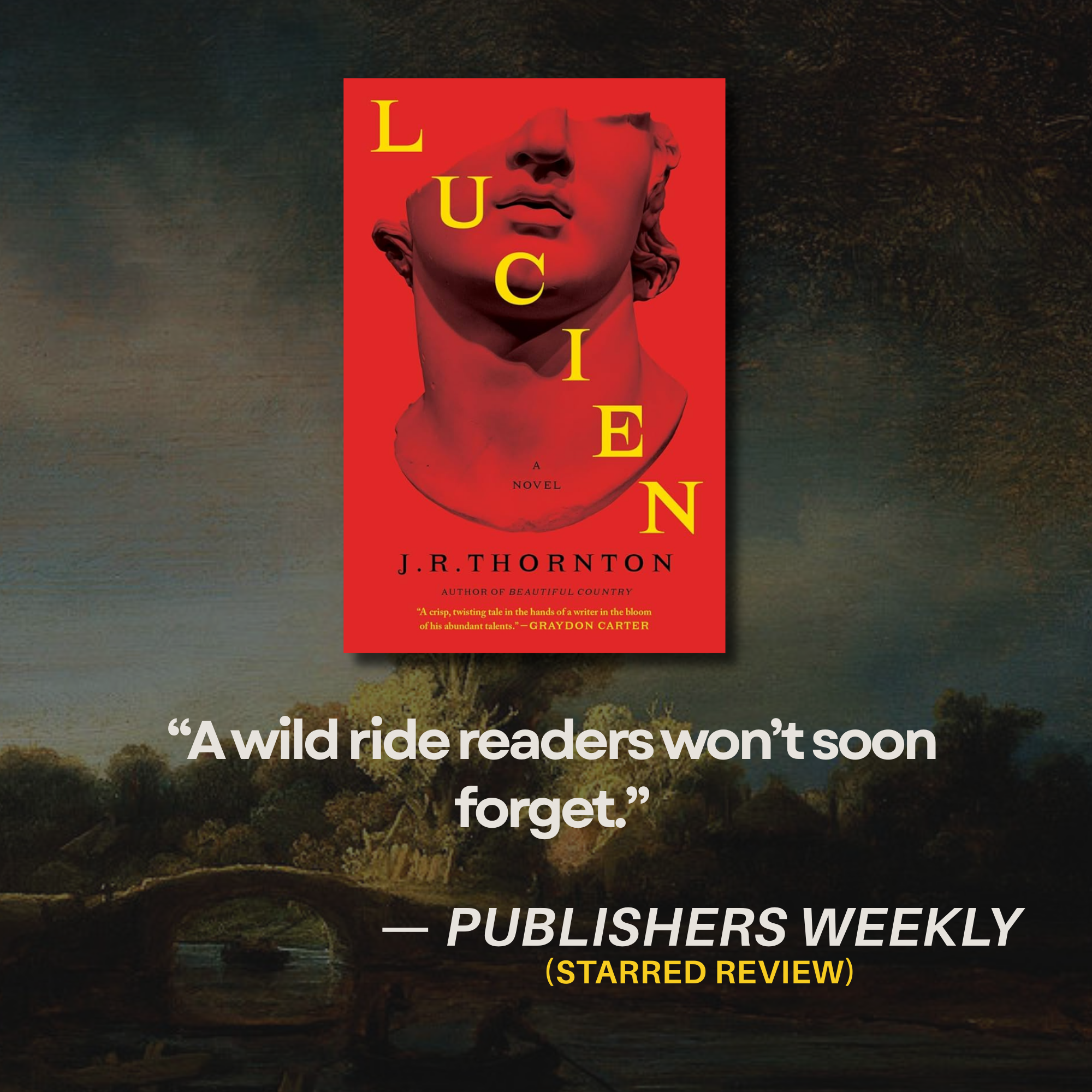 J.R. Thornton Facebook ad: Lucien: A Novel