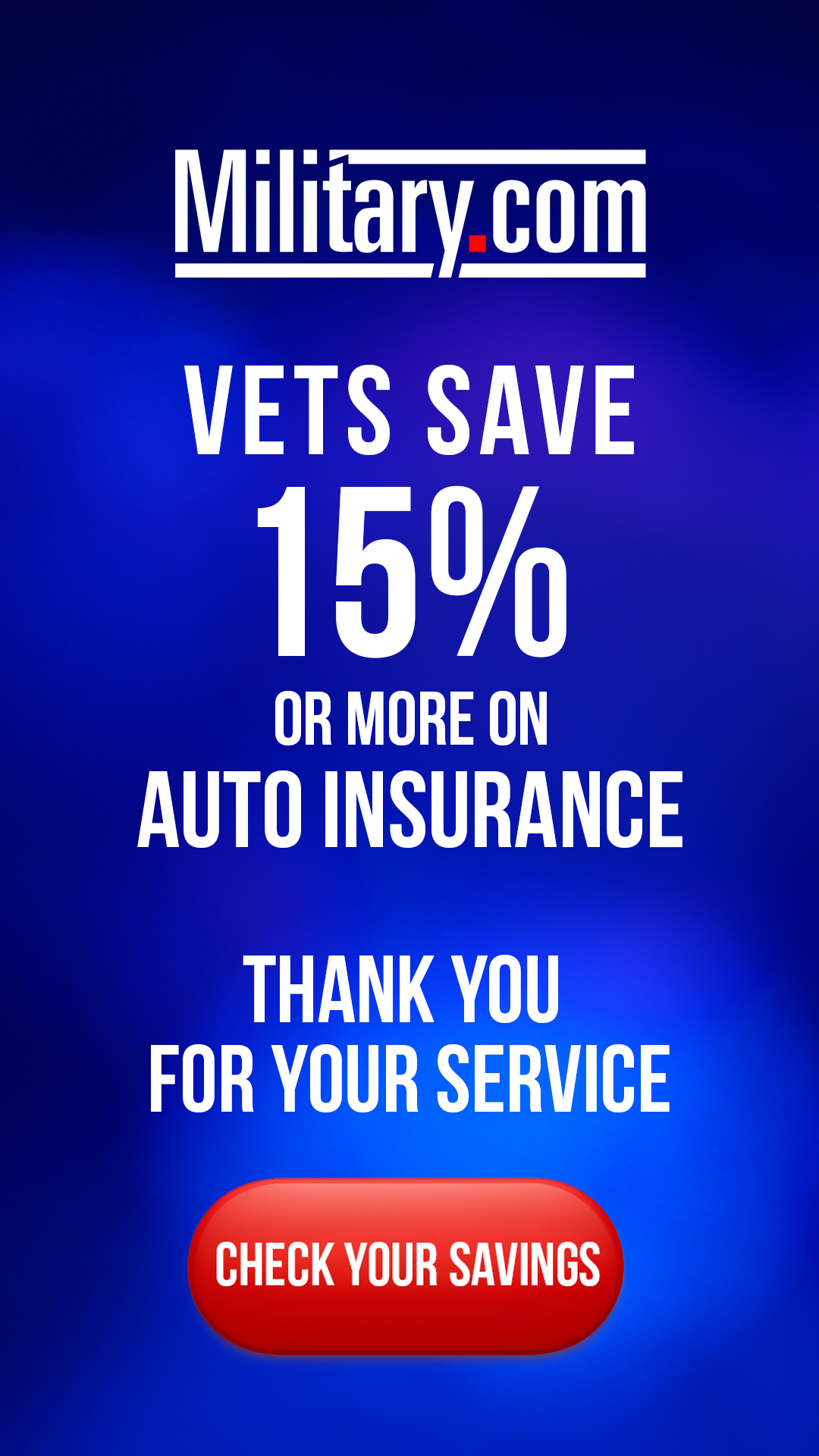 Military.com Facebook ad