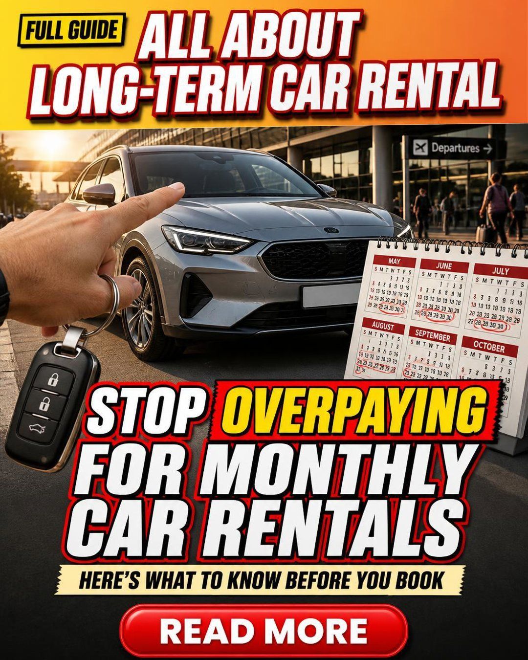 Vacation 1st Facebook ad: Long-Term Car Rental Terms: Full Guide