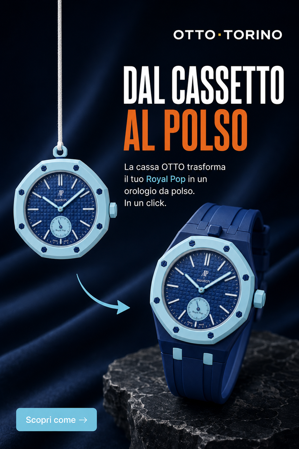 Otto Torino Facebook ad: Trasforma il tuo Royal Pop