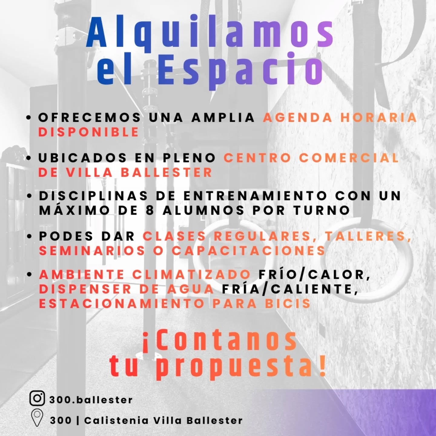 300 Bodyweight Training Facebook ad: DM para más INFO