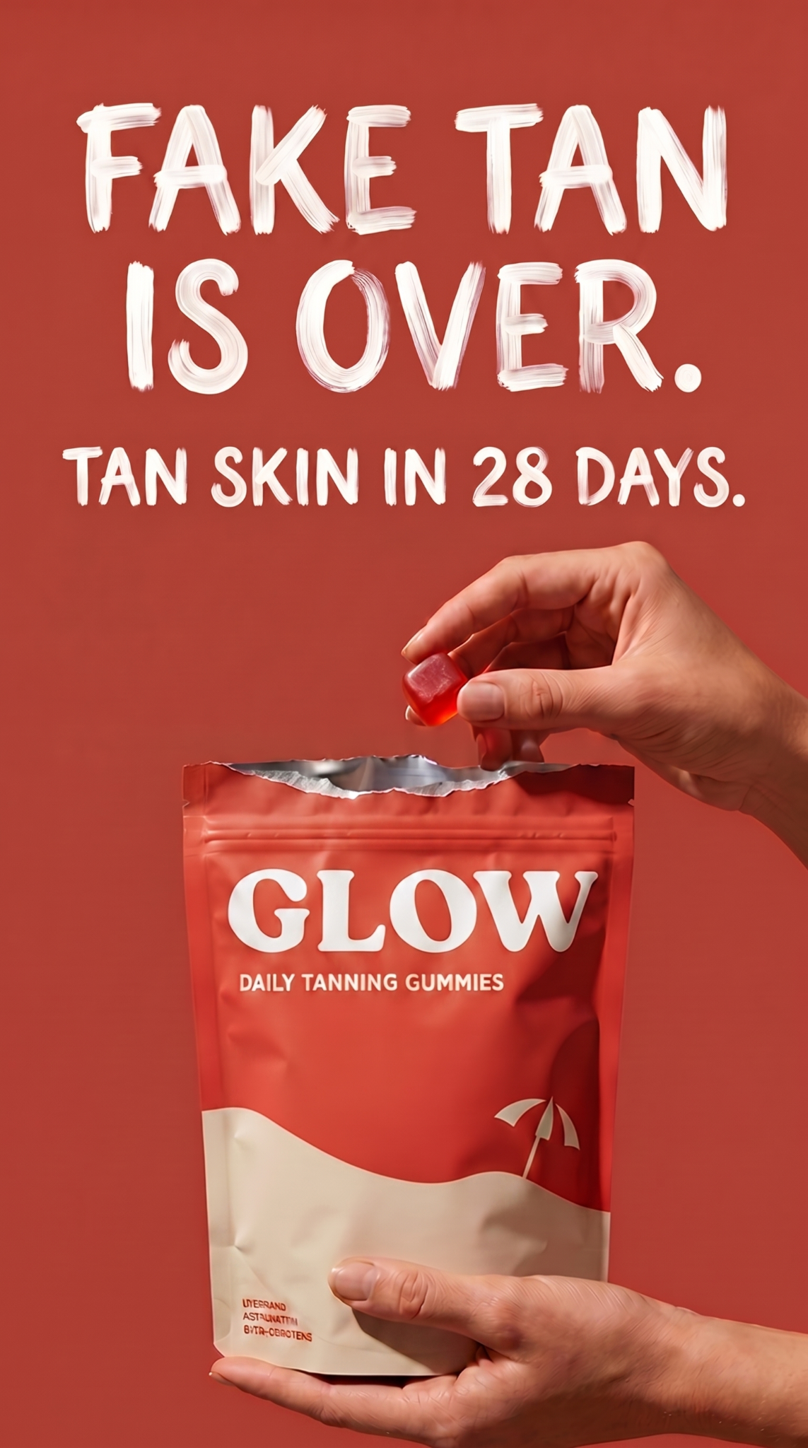 Glow Gummies Facebook ad