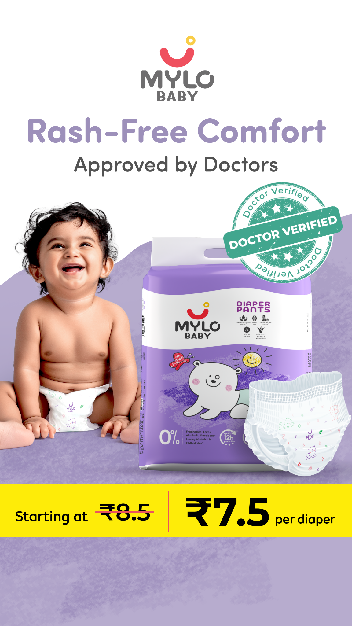 Mylo Facebook ad