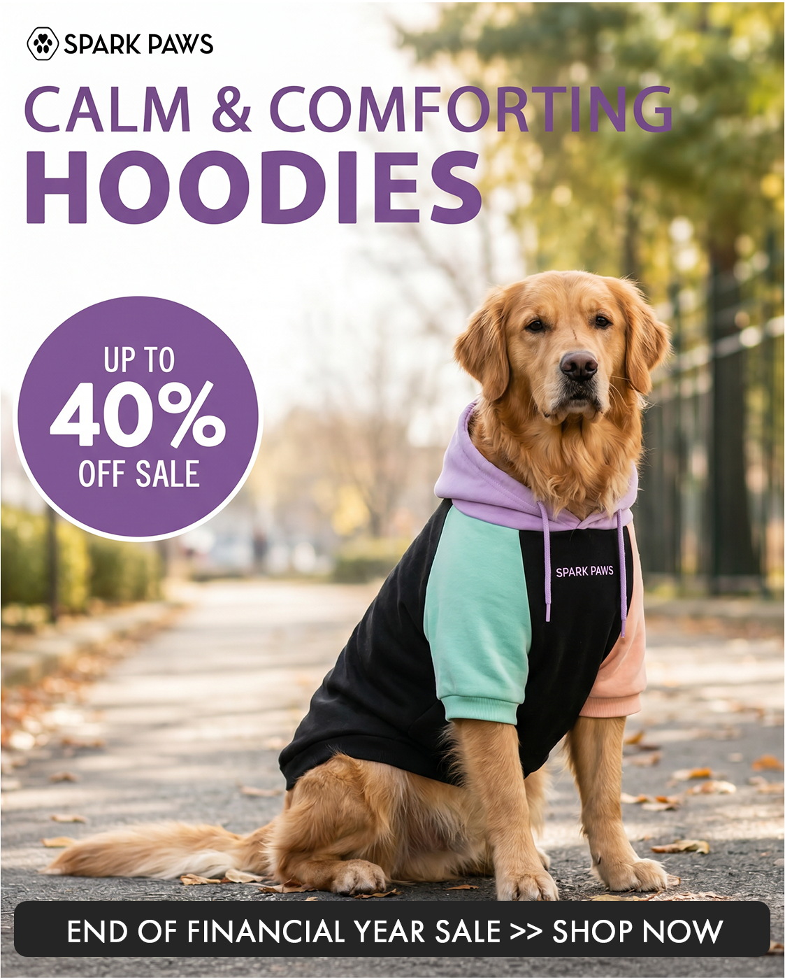 Spark Paws Facebook ad