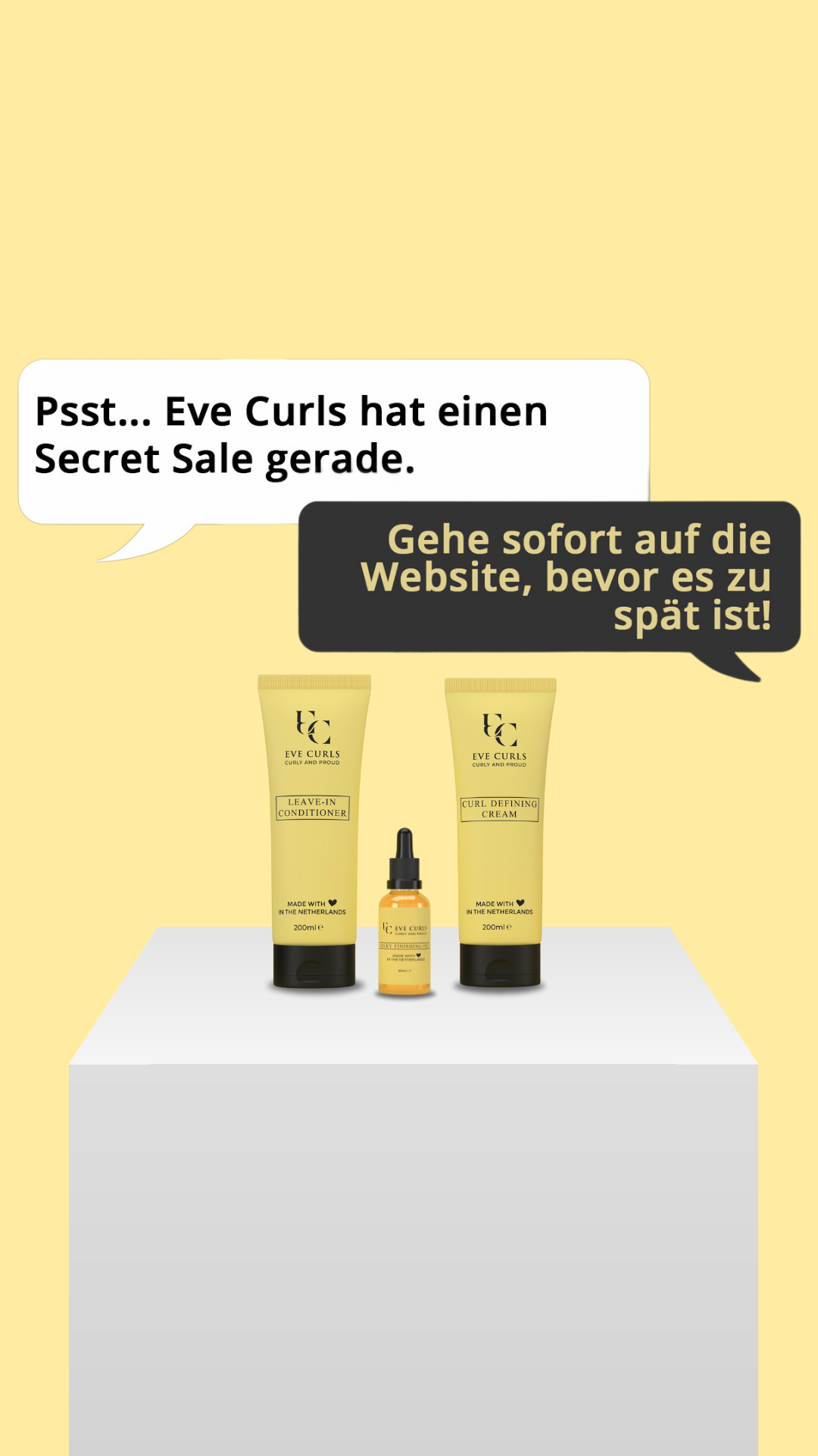 Eve Curls Facebook ad