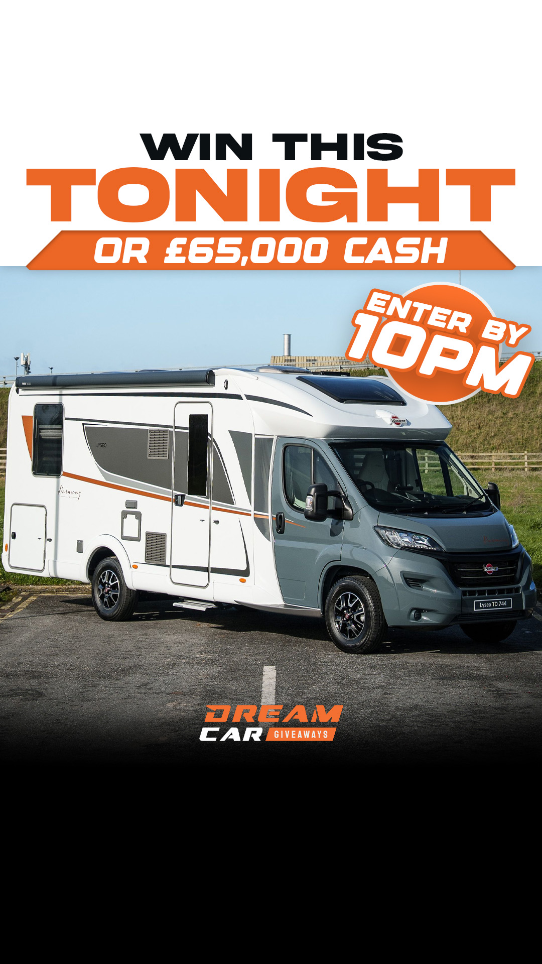 Dream Car Giveaways Facebook ad