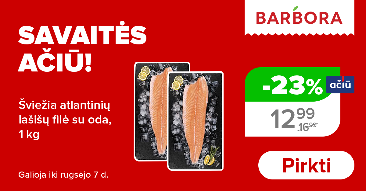 BARBORA.LT Facebook ad