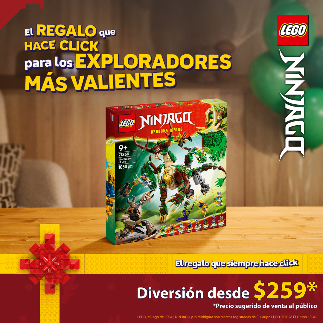 LEGO Facebook ad: Para grandes aventureros