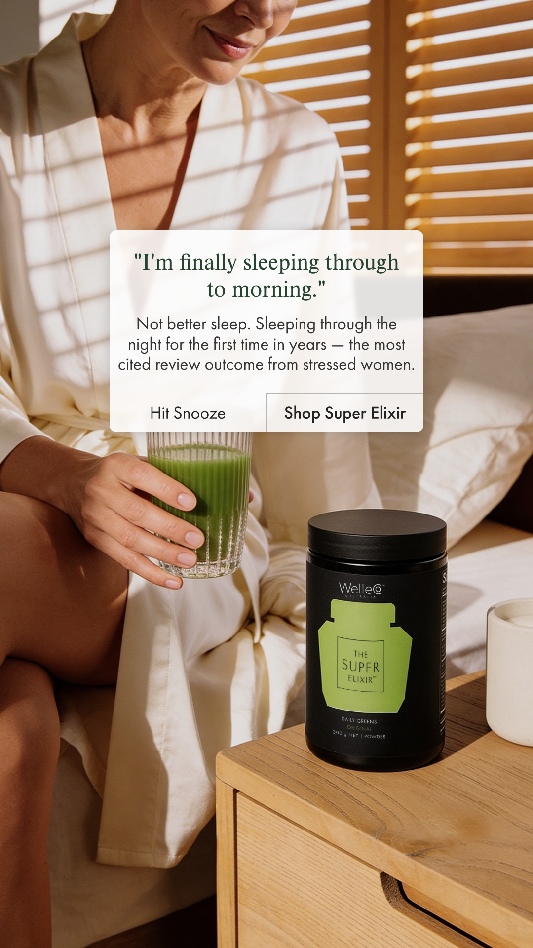 WelleCo Facebook ad