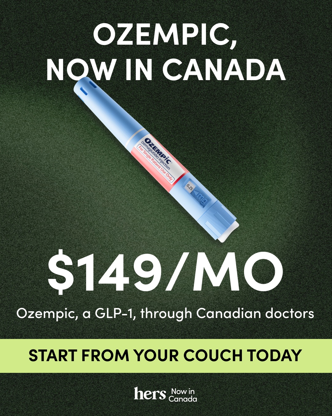 Hers Facebook ad