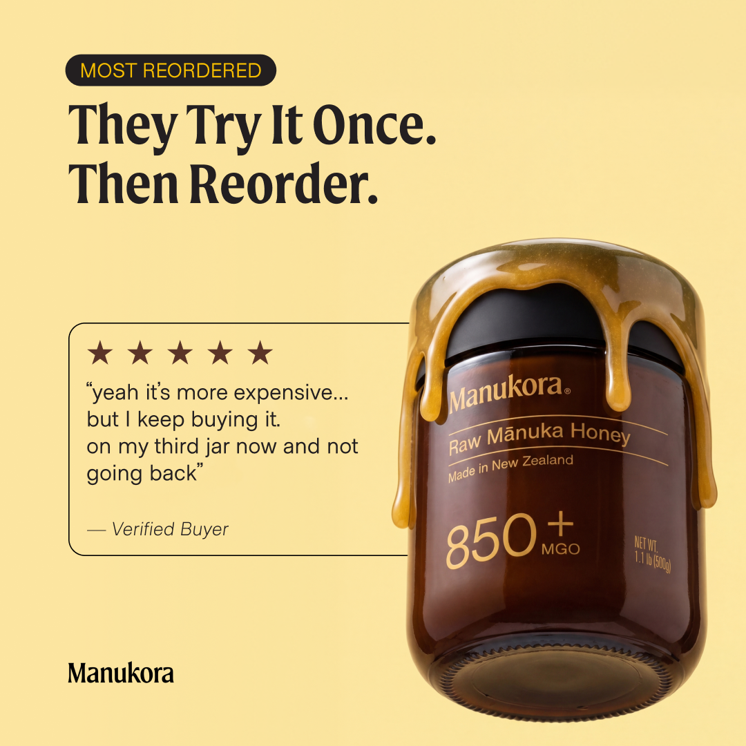 Manukora Facebook ad