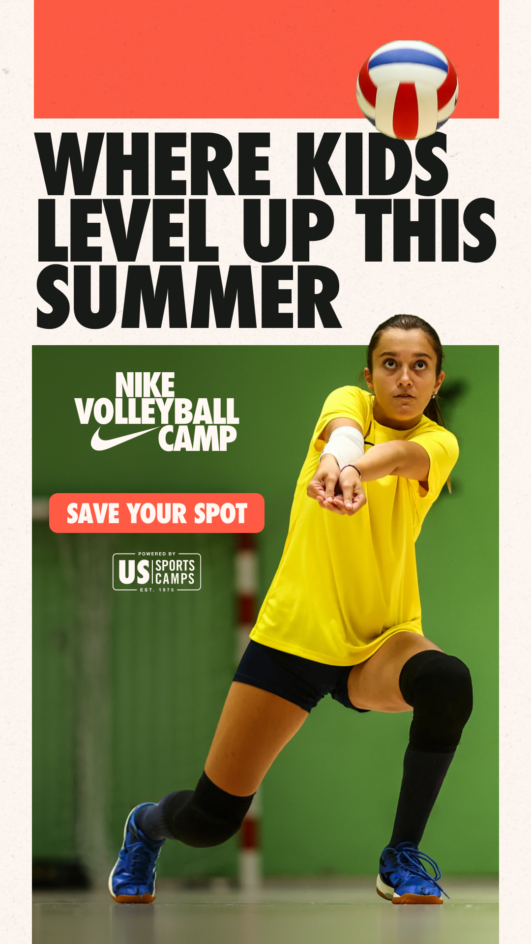 US Sports Camps - NIKE Sports Camps Facebook ad