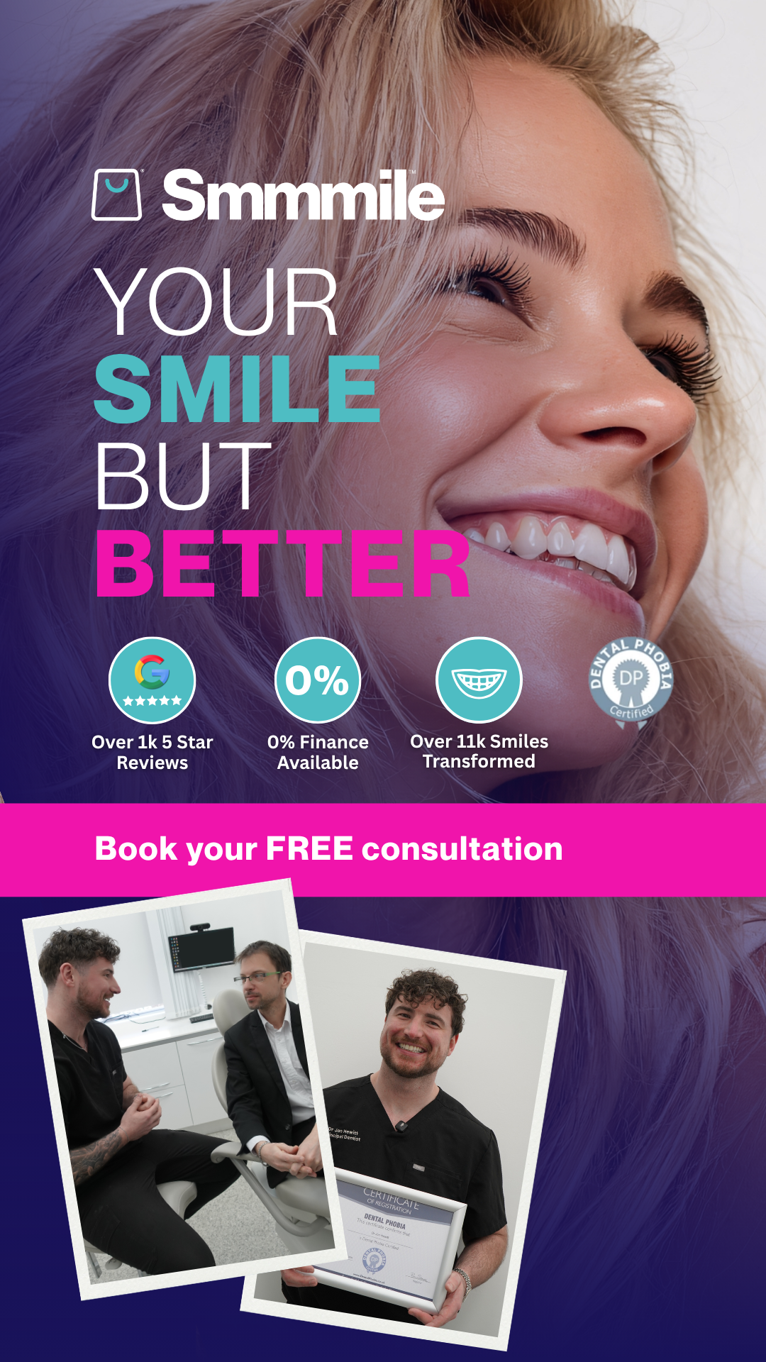 Smmmile Dental Facebook ad