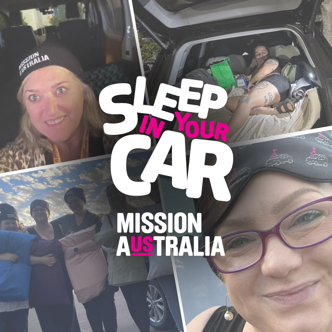 Mission Australia Facebook ad: Join us this August