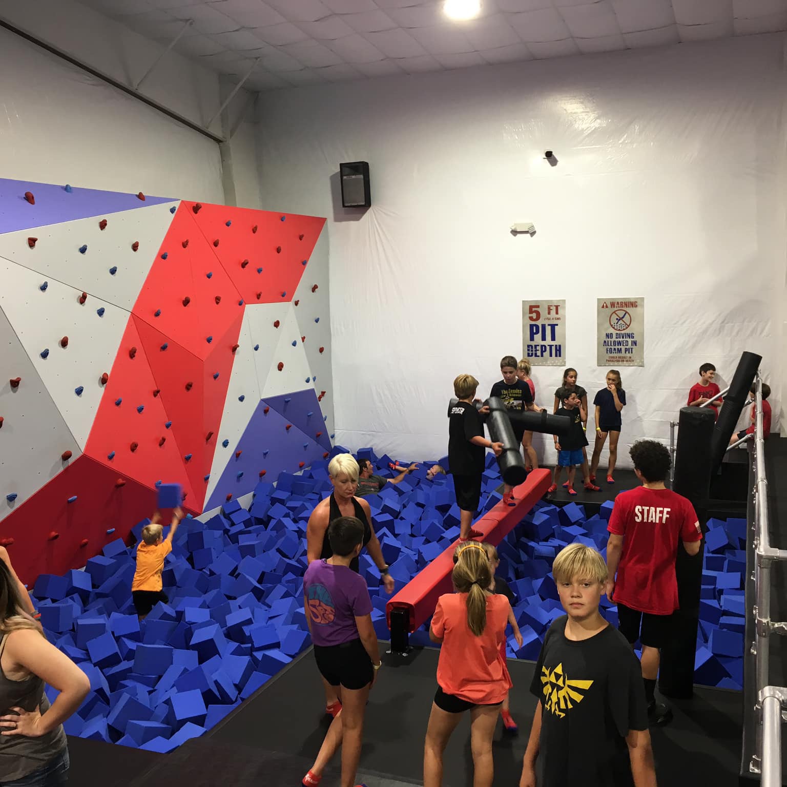 Jumpmasters Fun Park OBX Facebook ad: Fun for all!