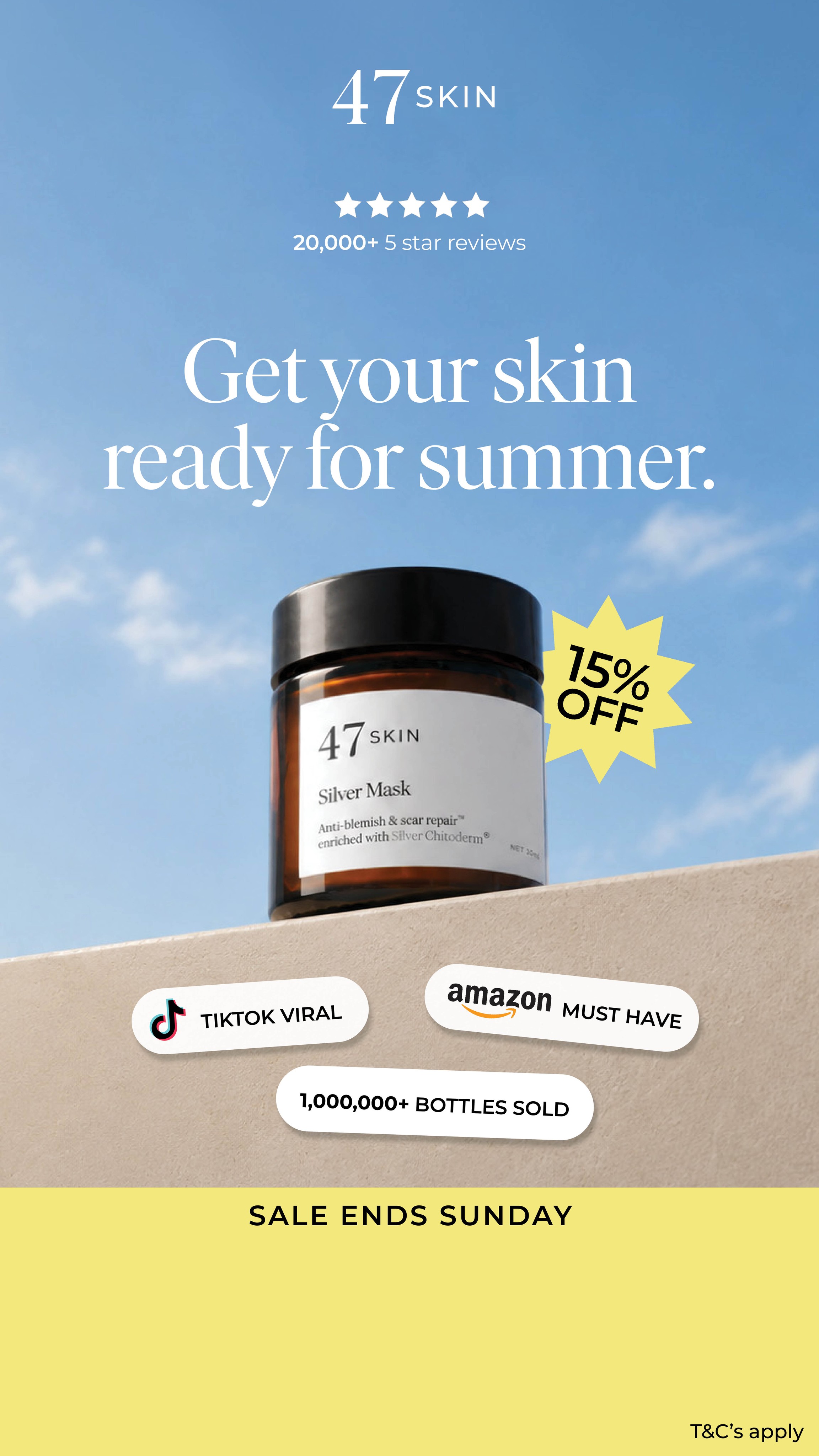 47Skin Facebook ad
