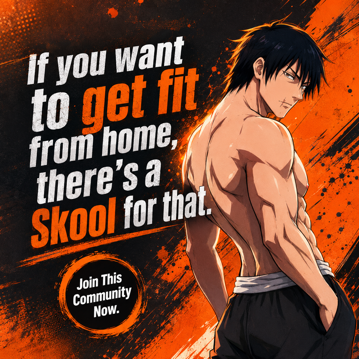Skool Facebook ad