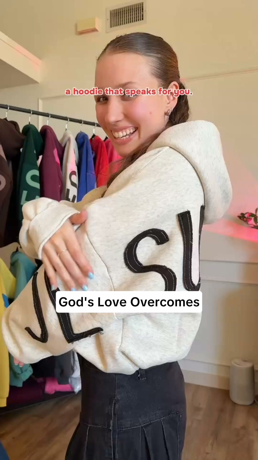 God's Love Overcomes Facebook ad: Christian Fits That Matter