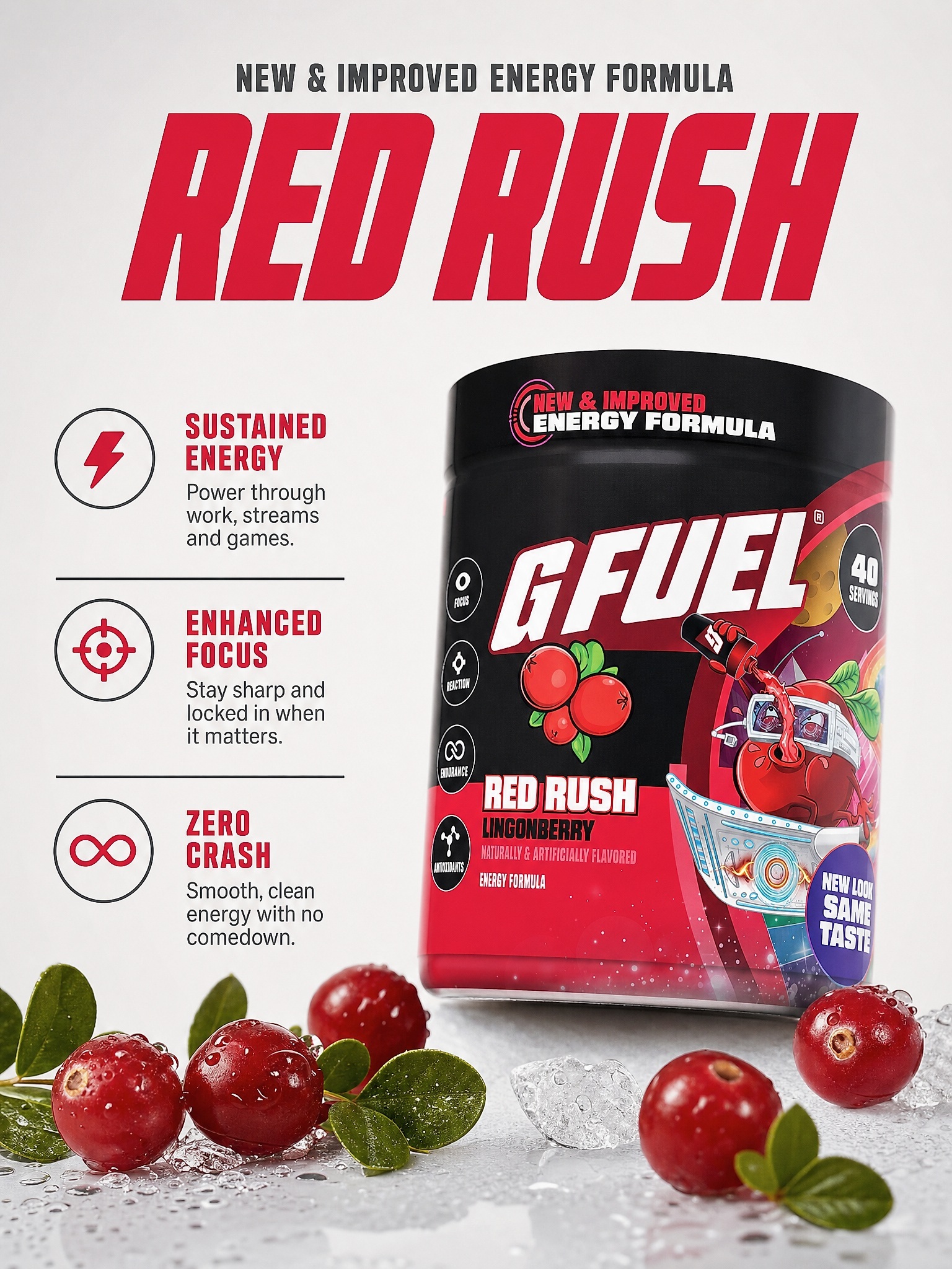 G FUEL Facebook ad