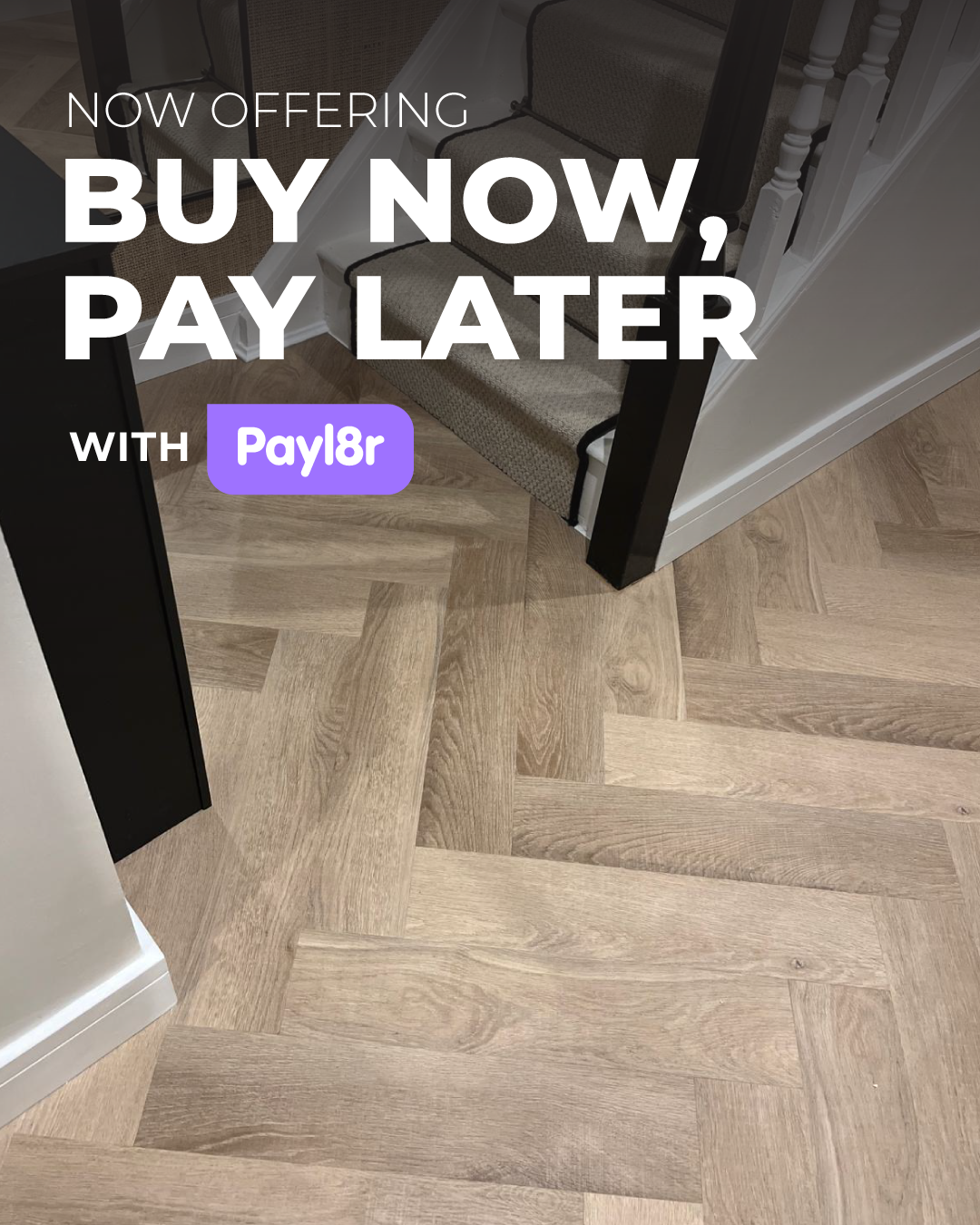 Floor Depot UK Facebook ad: Buy Now, Pay Later