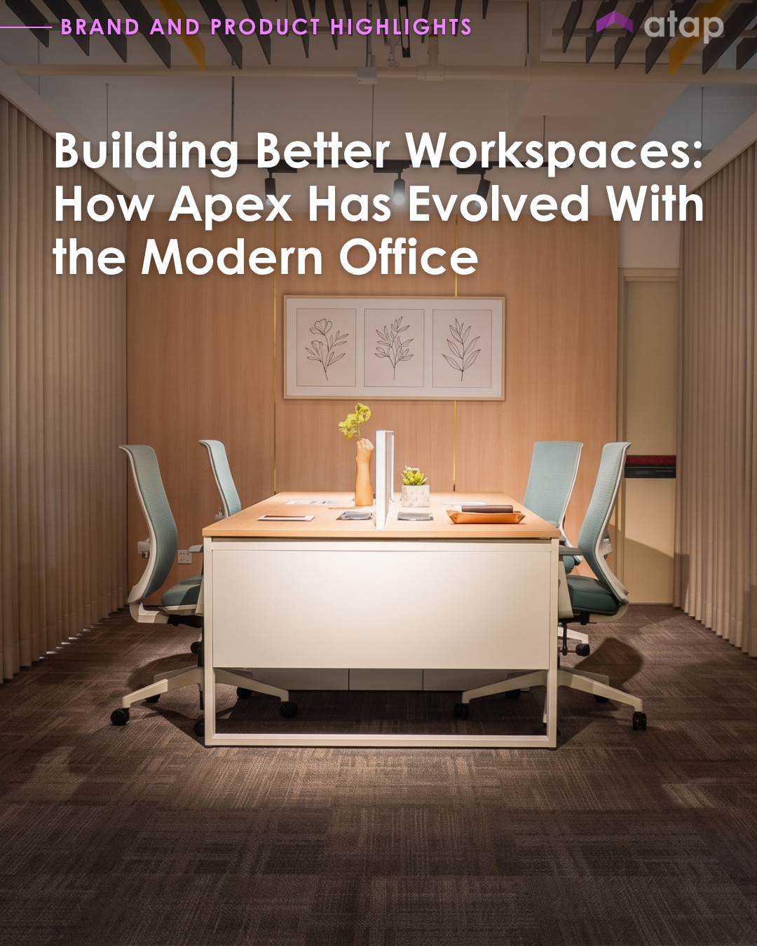 Atap Facebook ad: Workplace expectations have changed over the years, with…