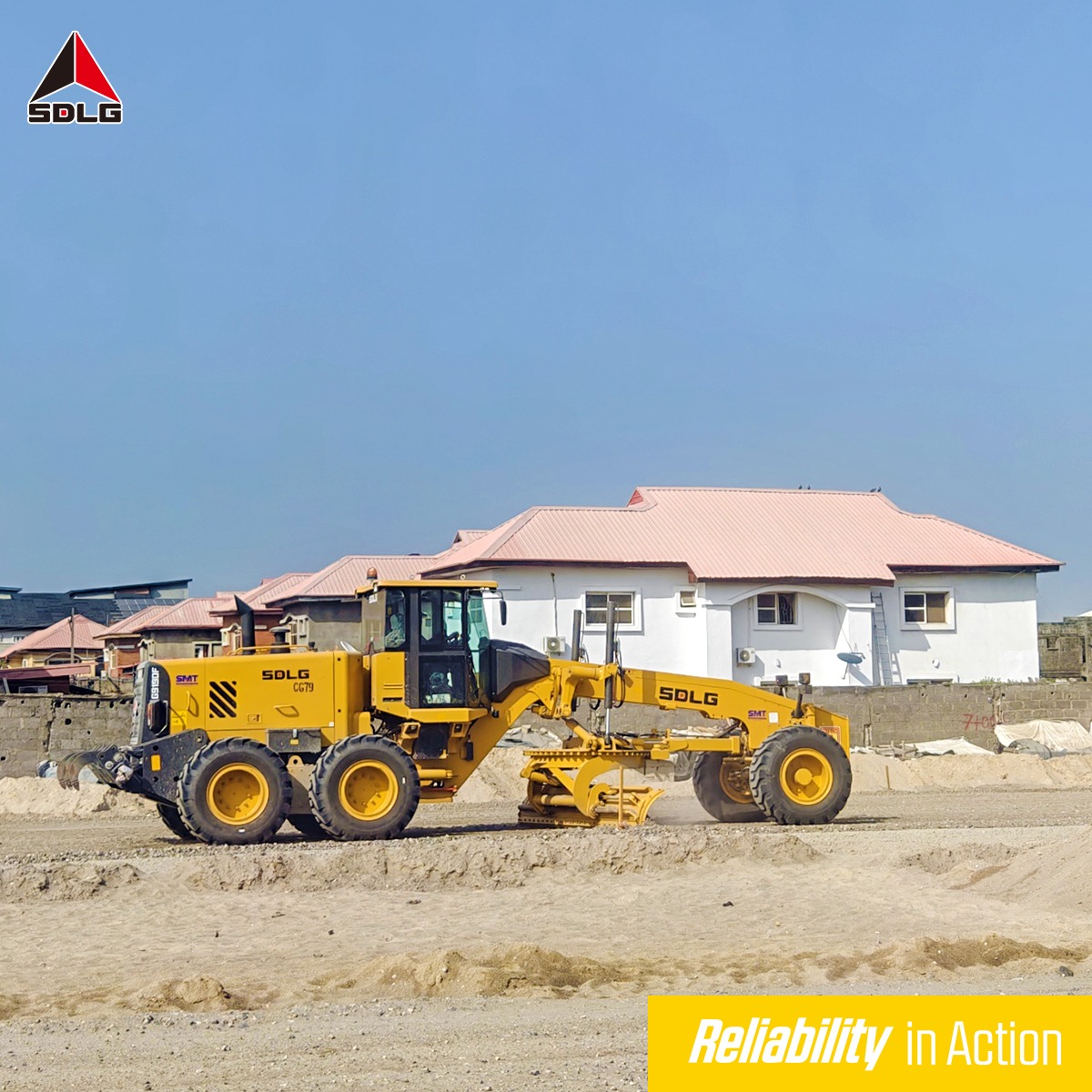 SDLG Facebook ad: Built for your toughest jobs.